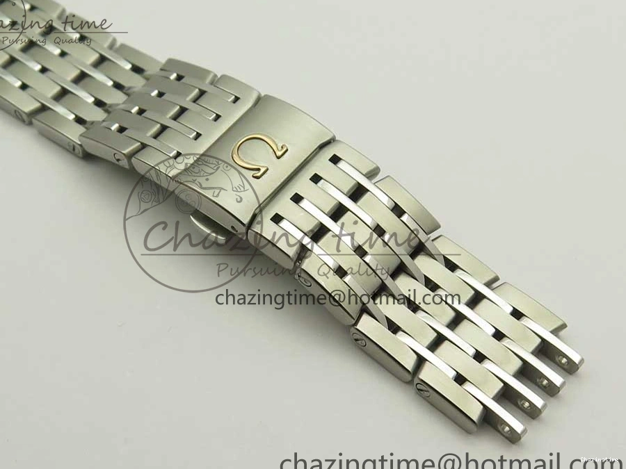 0403 De Ville Hour Vision 41mm SS VSF 1:1 Best Edition White Dial on SS Bracelet A8500 Super Clone Casual 7946